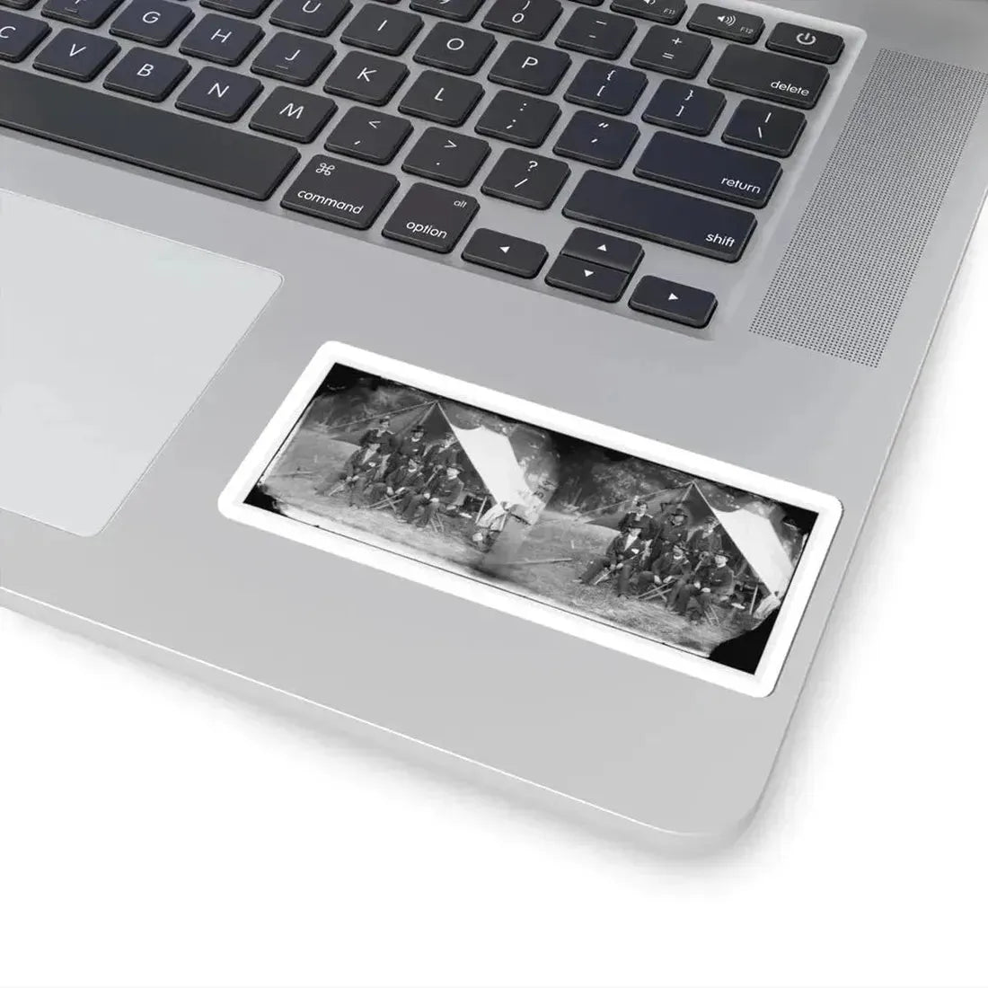 Antietam, Maryland. Group of Federal Artillery Offices on Battlefield (U.S. Civil War) STICKER Vinyl Kiss-Cut Decal - The Sticker Space