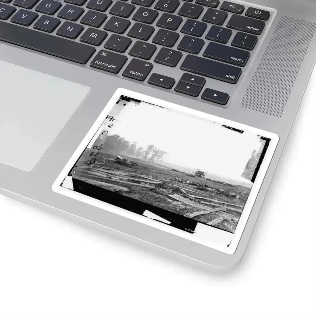 Antietam, Maryland. View Where Sumner's Corps Charged (U.S. Civil War) STICKER Vinyl Kiss-Cut Decal - The Sticker Space