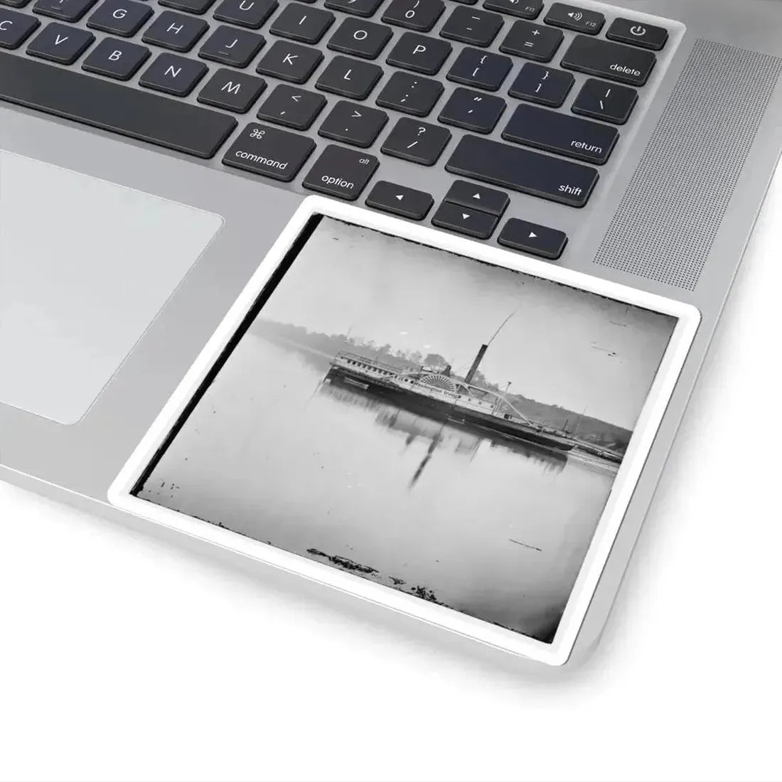 Appomattox River, Va. U.S.S. Transport Washington Irving (U.S. Civil War) STICKER Vinyl Kiss-Cut Decal - The Sticker Space