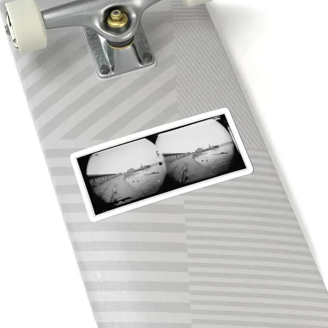 Aquia Creek Landing, Virginia. View of Wharf (U.S. Civil War) STICKER Vinyl Kiss-Cut Decal - The Sticker Space