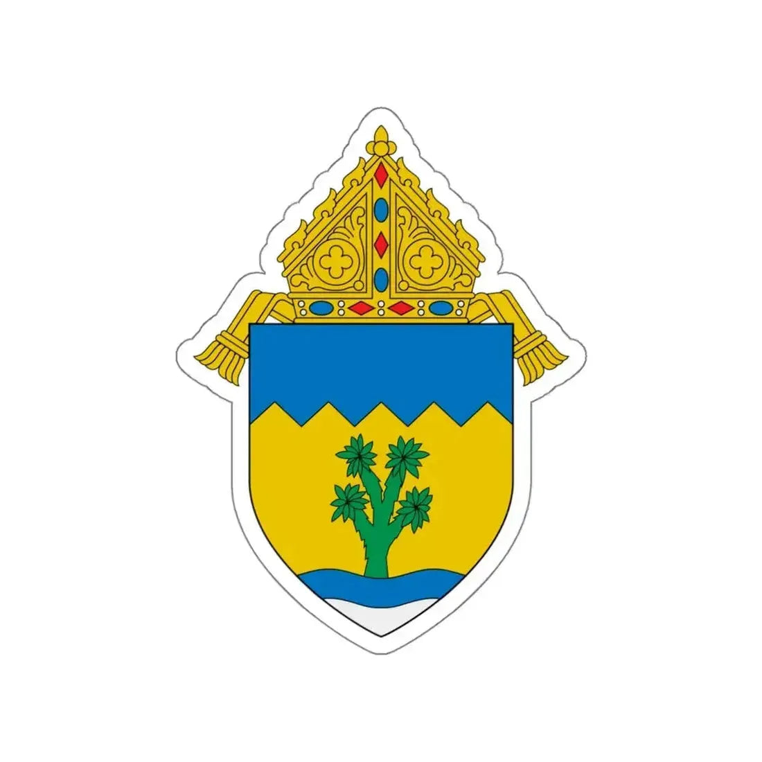 Archdiocese of Las Vegas - STICKER Vinyl Die-Cut Decal - The Sticker Space