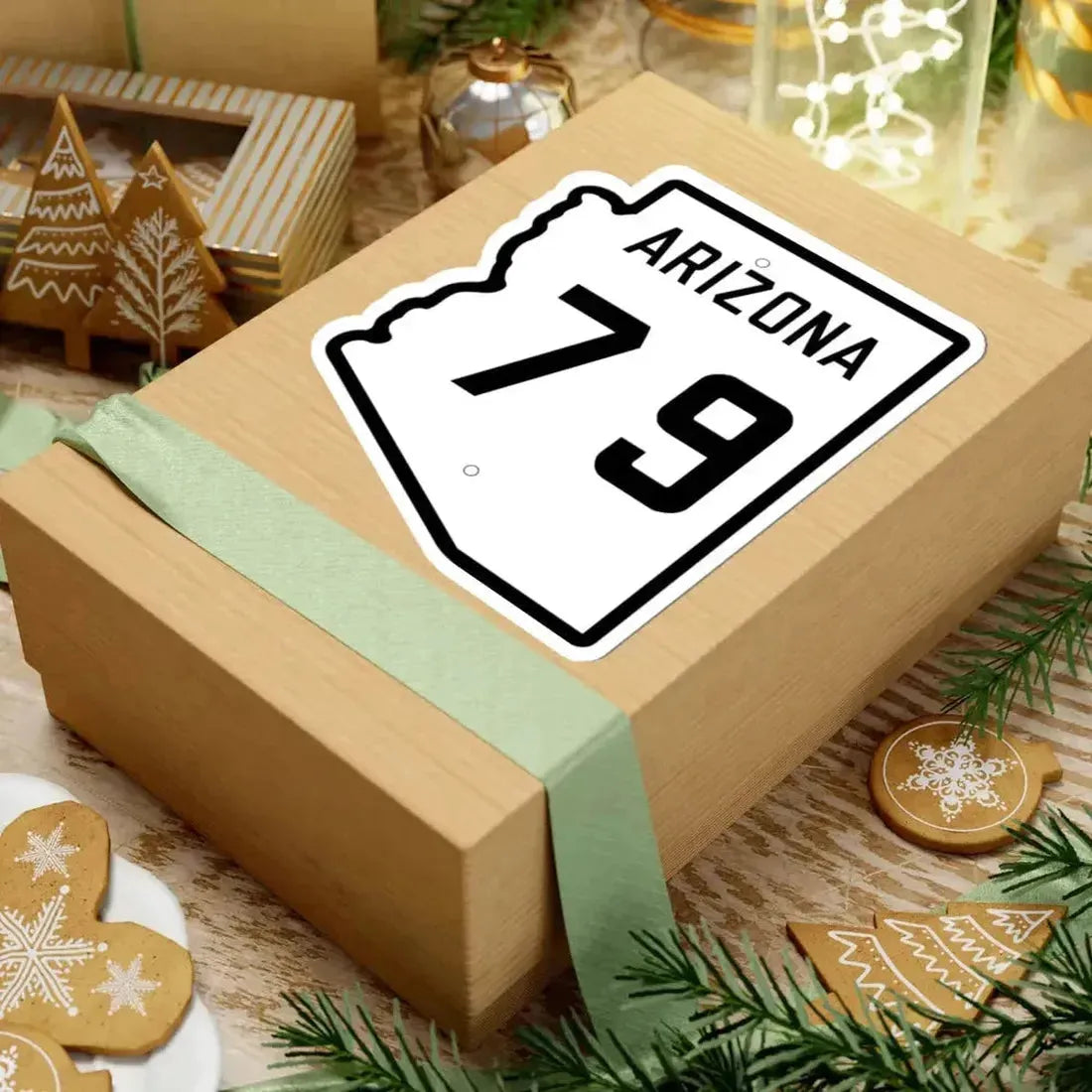 Arizona 79 1941 (Arizona) (Road Sign) STICKER Vinyl Kiss-Cut Decal - The Sticker Space