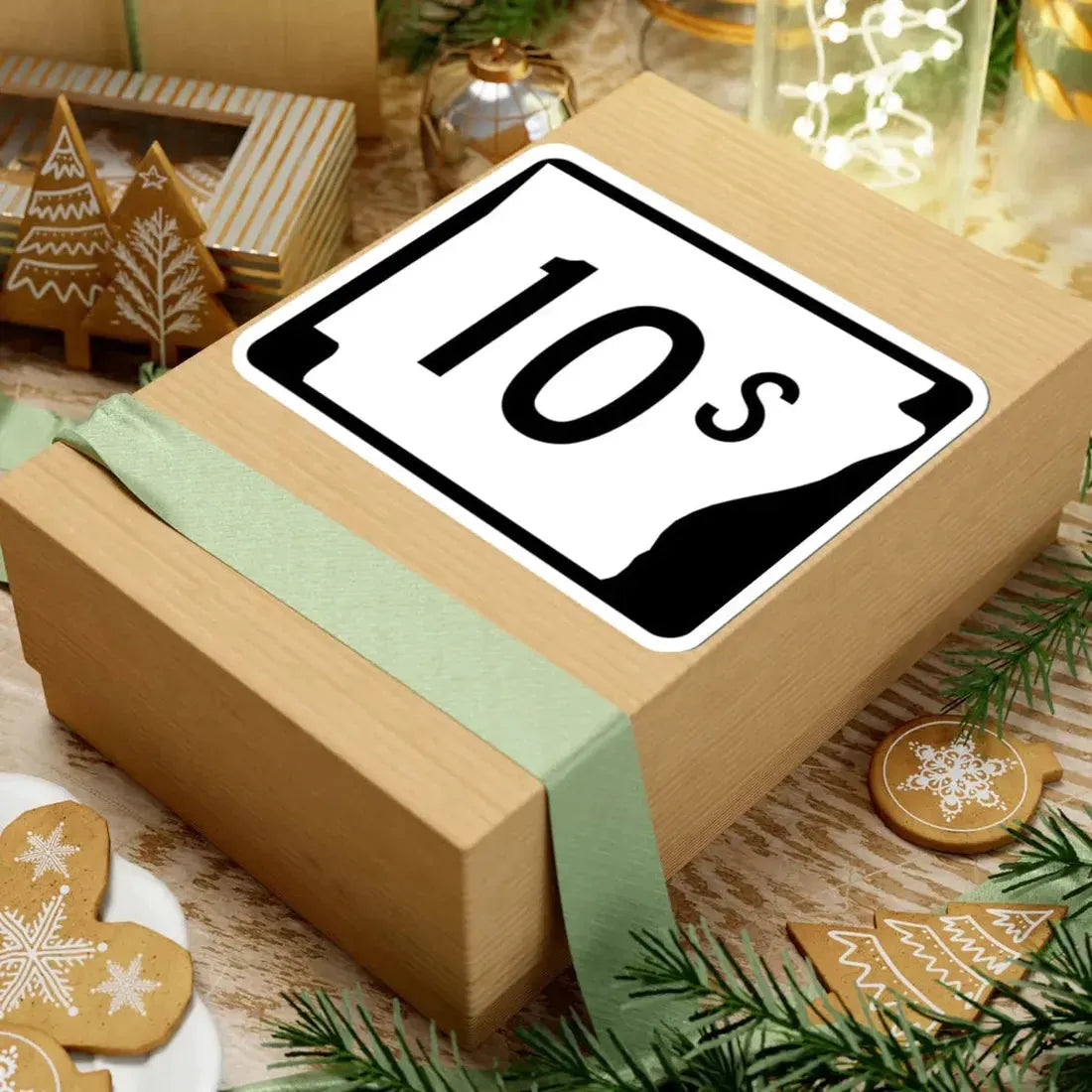 Arkansas 10S (Arkansas) (Road Sign) STICKER Vinyl Kiss-Cut Decal - The Sticker Space