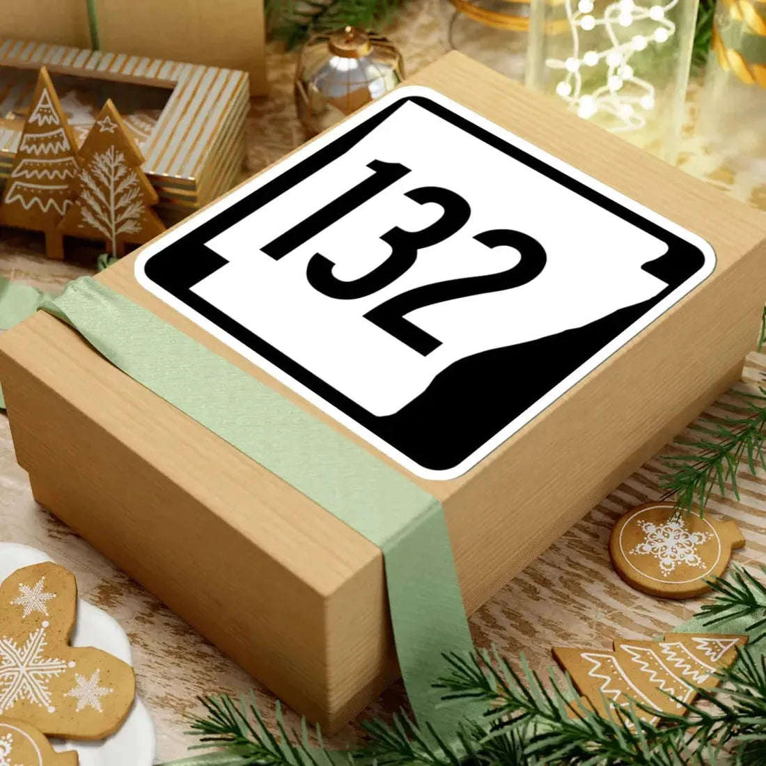 Arkansas 132 1970 (Arkansas) (Road Sign) STICKER Vinyl Kiss-Cut Decal - The Sticker Space