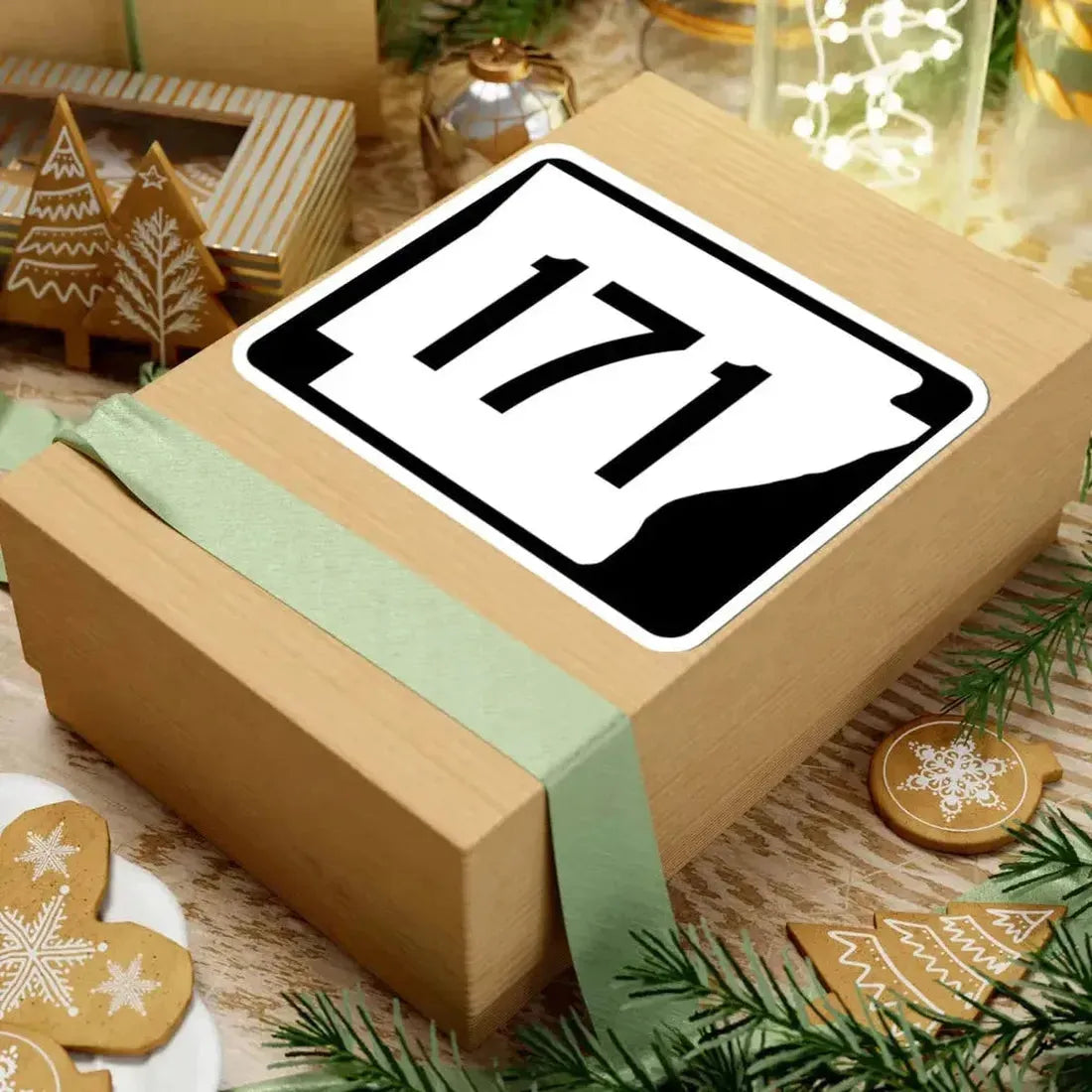 Arkansas 171 (Arkansas) (Road Sign) STICKER Vinyl Kiss-Cut Decal - The Sticker Space