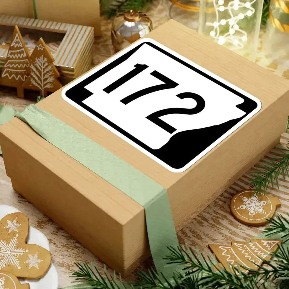 Arkansas 172 (Arkansas) (Road Sign) STICKER Vinyl Kiss-Cut Decal - The Sticker Space