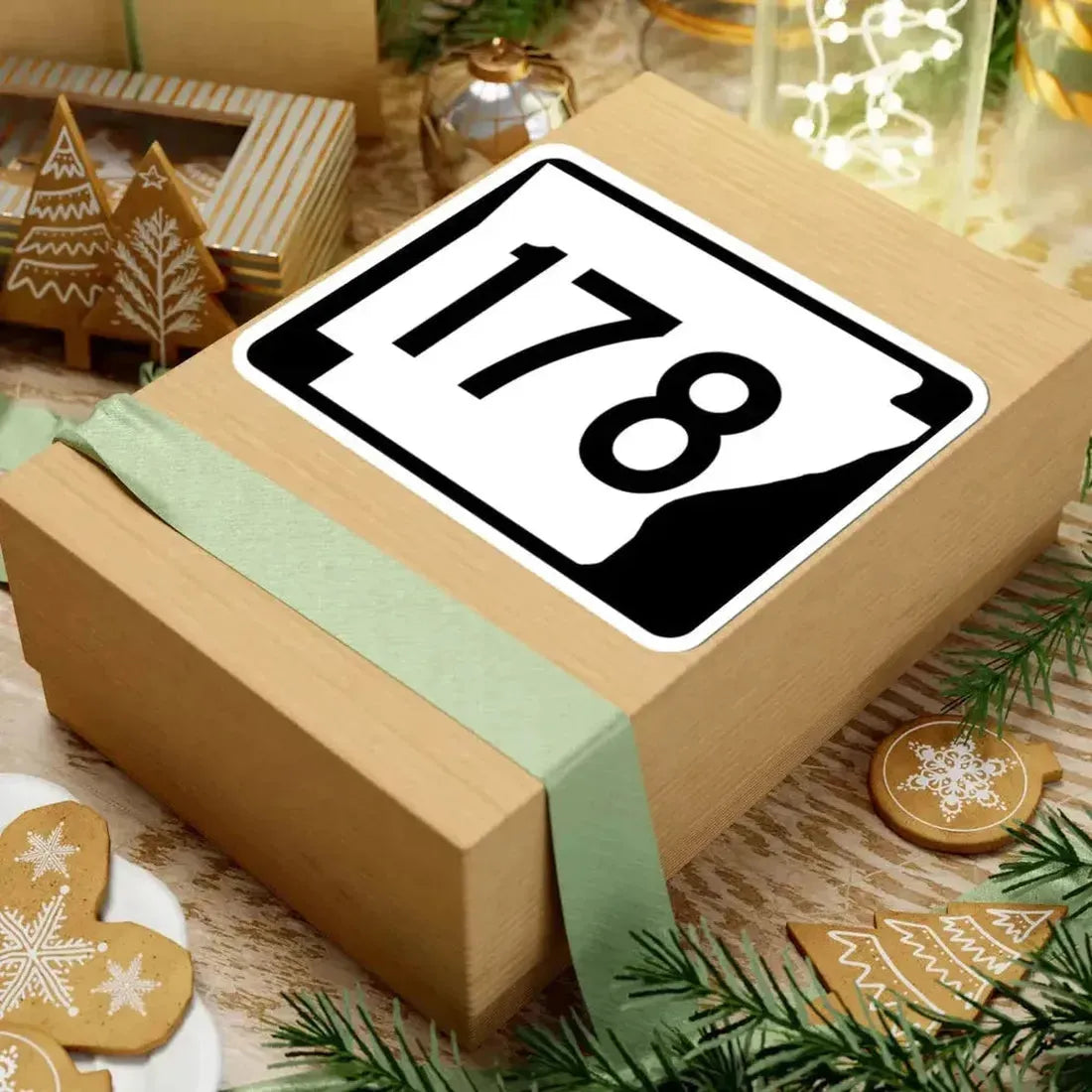 Arkansas 178 (Arkansas) (Road Sign) STICKER Vinyl Kiss-Cut Decal - The Sticker Space