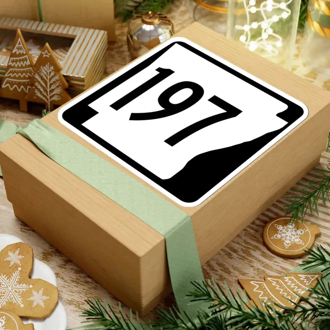 Arkansas 197 1970 (Arkansas) (Road Sign) STICKER Vinyl Kiss-Cut Decal - The Sticker Space