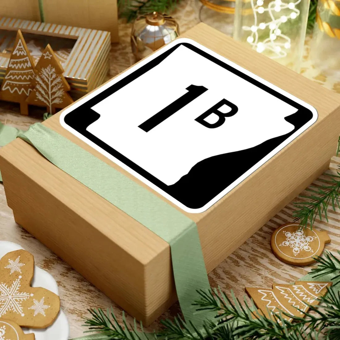 Arkansas 1B (Arkansas) (Road Sign) STICKER Vinyl Kiss-Cut Decal - The Sticker Space