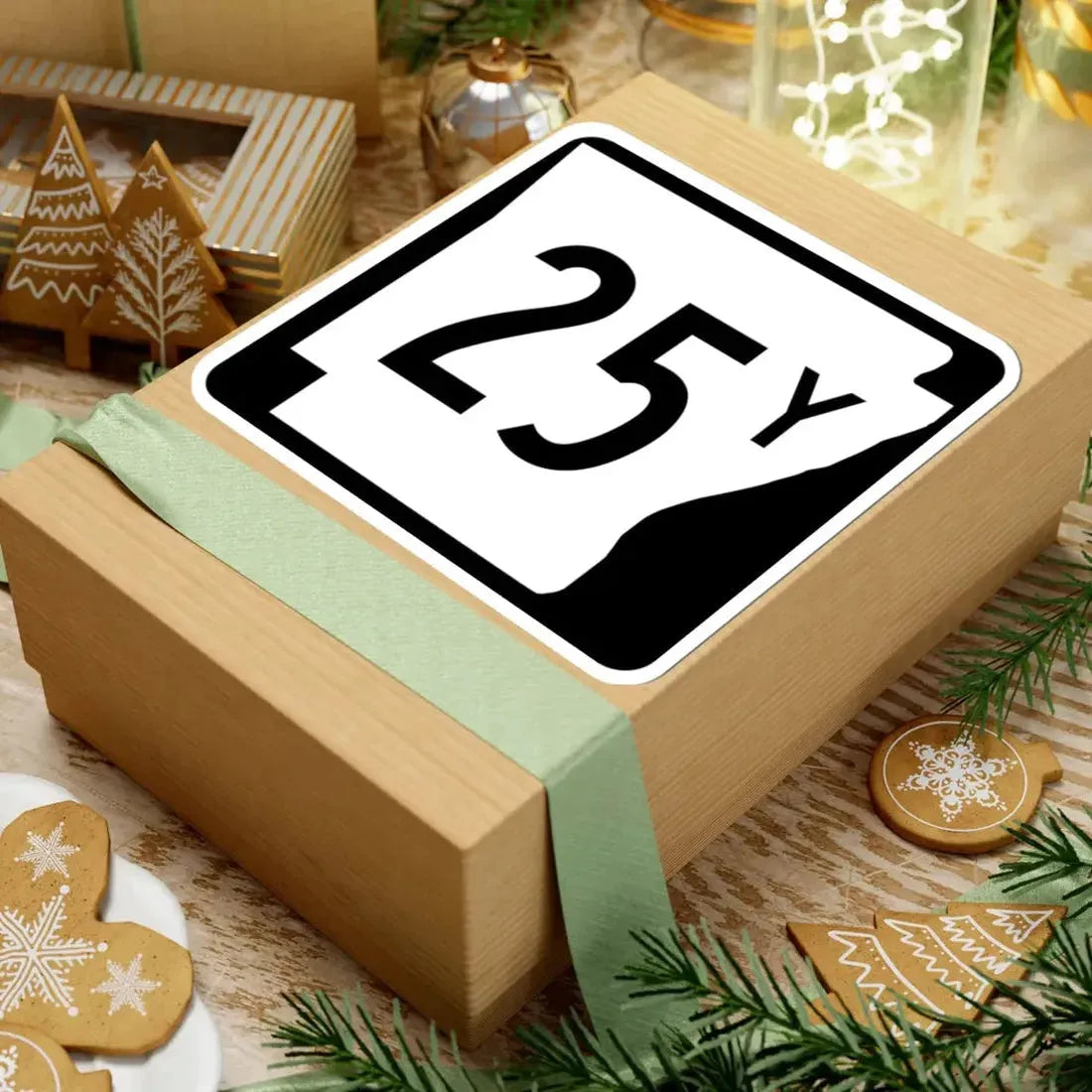 Arkansas 25Y (Arkansas) (Road Sign) STICKER Vinyl Kiss-Cut Decal - The Sticker Space