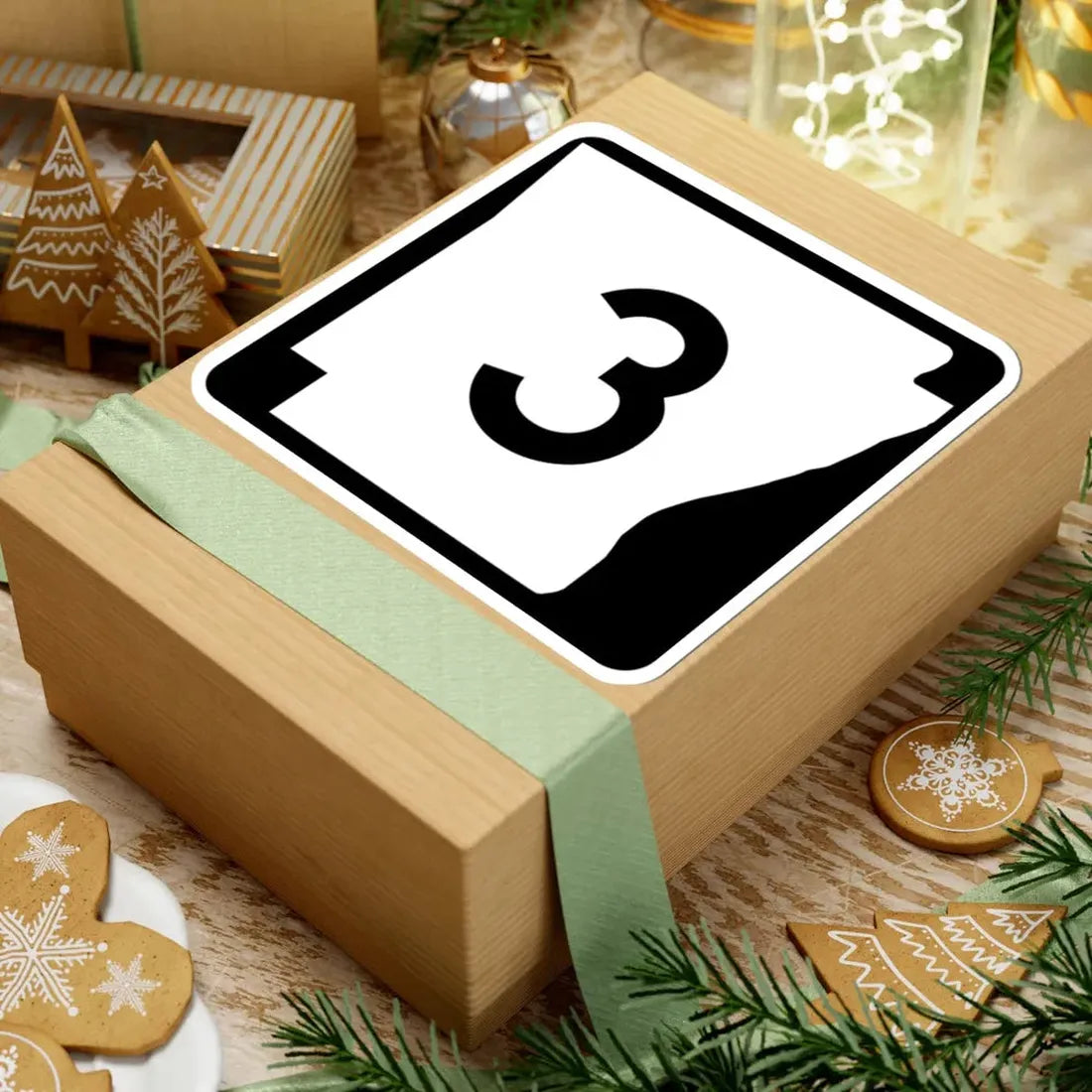 Arkansas 3 (Arkansas) (Road Sign) STICKER Vinyl Kiss-Cut Decal - The Sticker Space