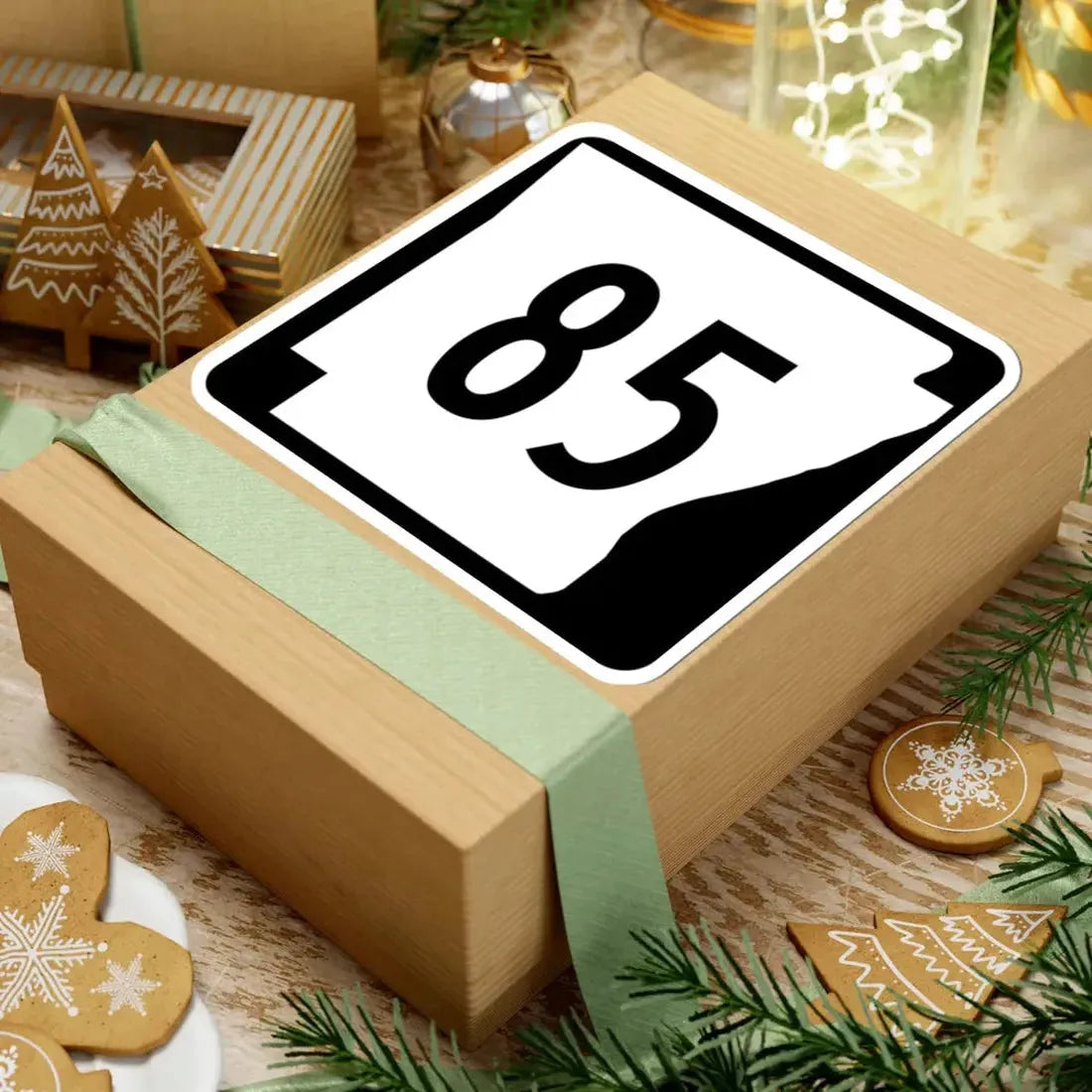 Arkansas 85 (Arkansas) (Road Sign) STICKER Vinyl Kiss-Cut Decal - The Sticker Space