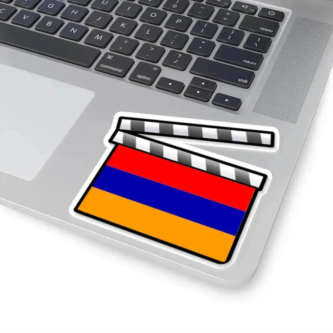 Armenia film clapperboard (Armenia) STICKER Vinyl Kiss-Cut Decal - The Sticker Space