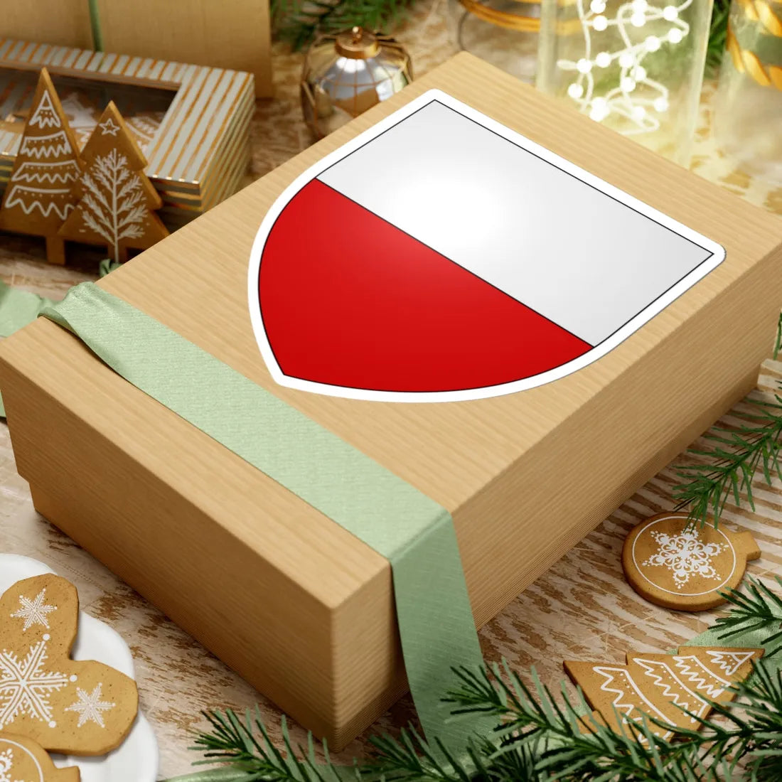 Armoiries Bertrange Luxembourg (Luxembourg) (Coat of Arms) STICKER Vinyl Kiss-Cut Decal - The Sticker Space