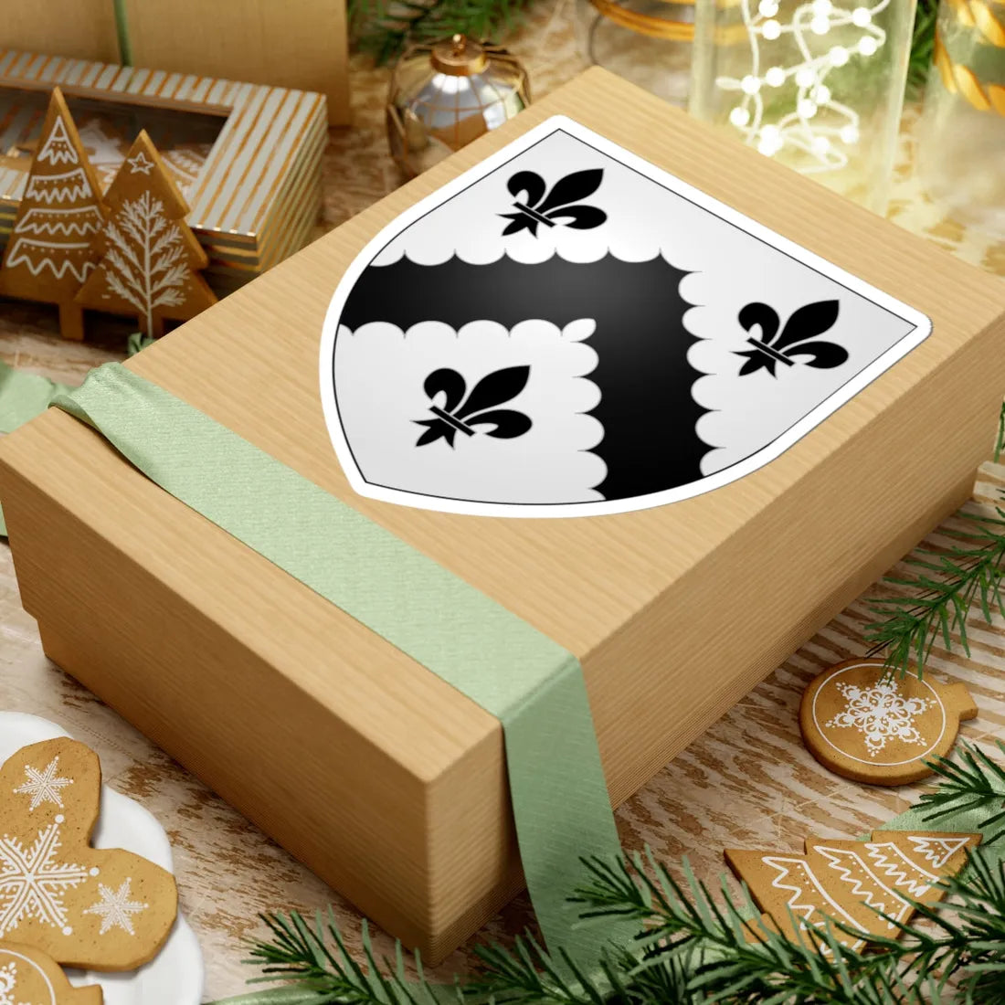 Arms of Affeton (England) (Coat of Arms) STICKER Vinyl Kiss-Cut Decal - The Sticker Space