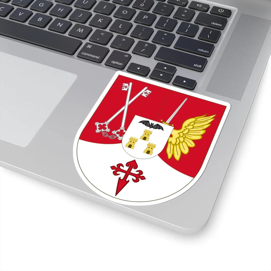 Arms of Albacete Province (Spain) (Coat of Arms) STICKER Vinyl Kiss-Cut Decal - The Sticker Space