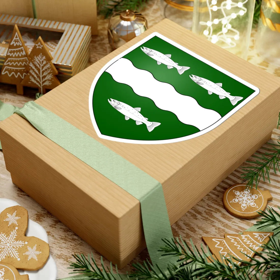 Arms of Alexander MacCabe (Ireland) (Coat of Arms) STICKER Vinyl Kiss-Cut Decal - The Sticker Space