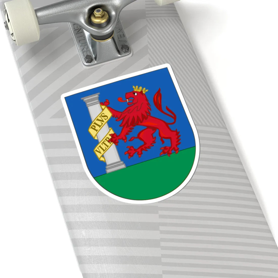 Arms of Badajoz (Spain) (Coat of Arms) STICKER Vinyl Kiss-Cut Decal - The Sticker Space