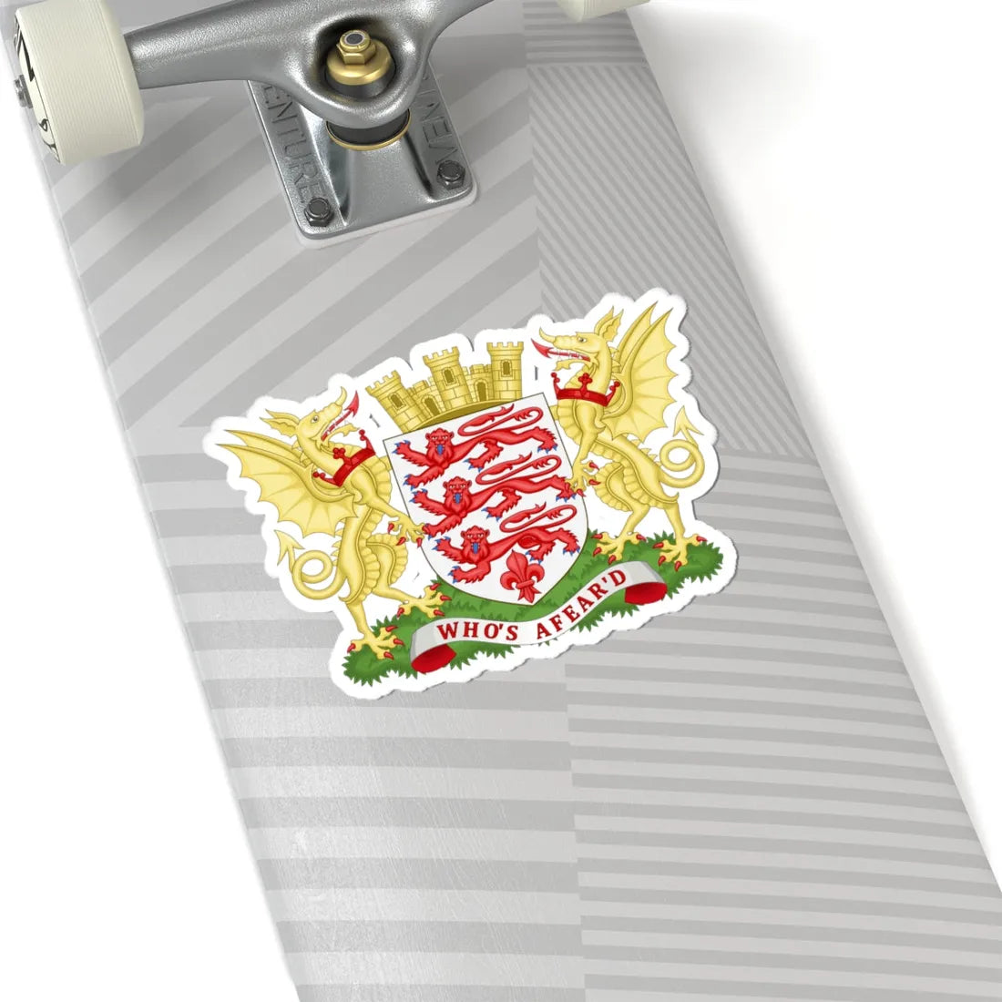 Arms of Dorset County Council (England) (Coat of Arms) STICKER Vinyl Kiss-Cut Decal - The Sticker Space