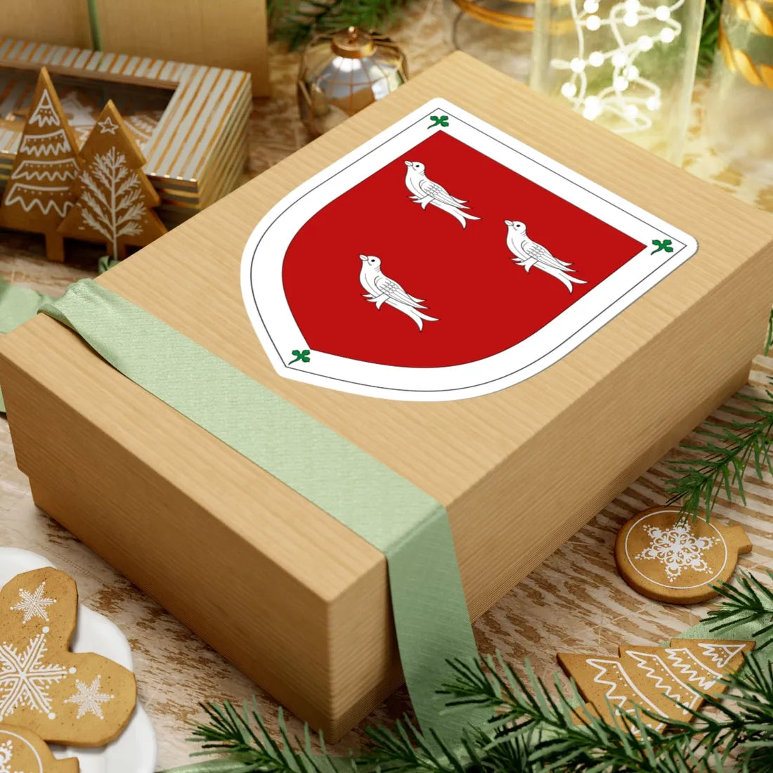 Arms of Earl Cairns (Ireland) (Coat of Arms) STICKER Vinyl Kiss-Cut Decal - The Sticker Space