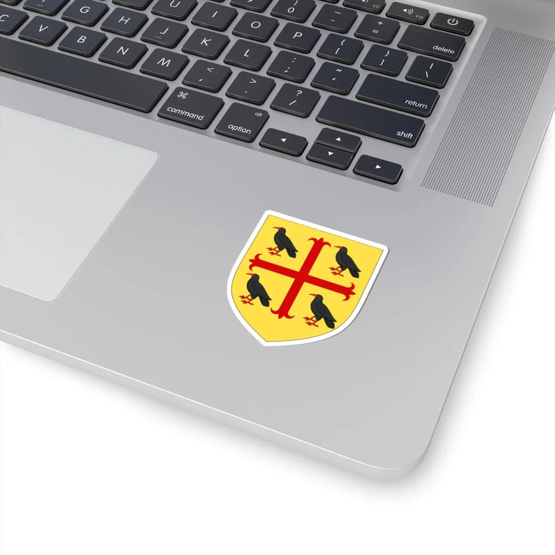 Arms of Edmund of Abingdon (England) (Coat of Arms) STICKER Vinyl Kiss-Cut Decal - The Sticker Space