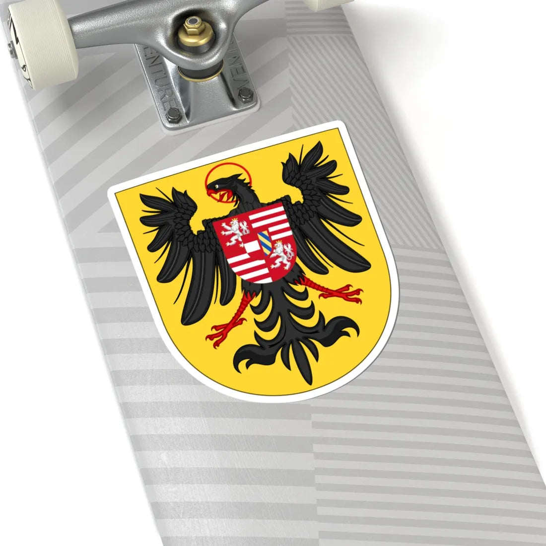 Arms of Ferdinand III and Ferdinand VI as Kings of the Romans (Austria) (Coat of Arms) STICKER Vinyl Kiss-Cut Decal - The Sticker Space