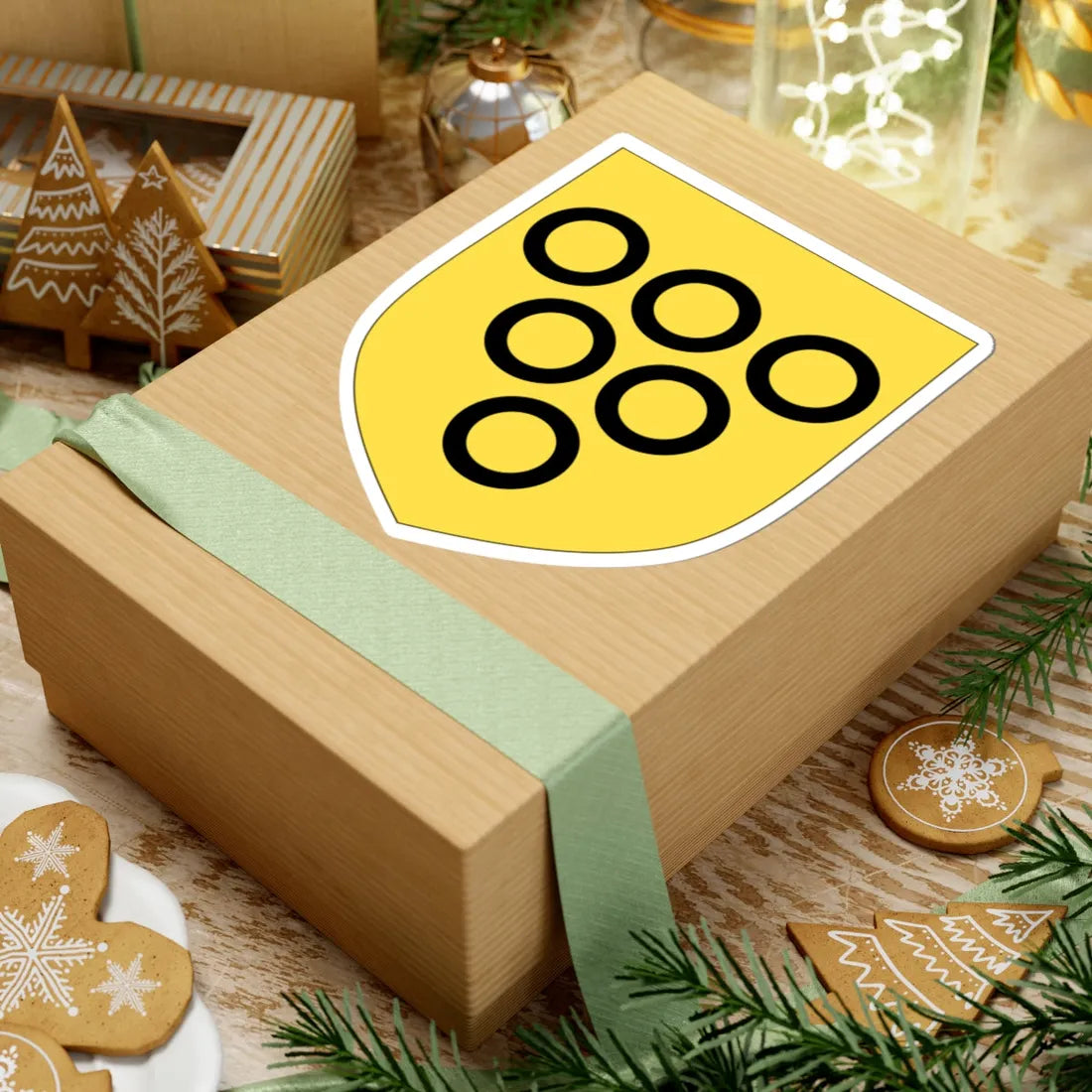 Arms of Lowther Earl of Lonsdale (England) (Coat of Arms) STICKER Vinyl Kiss-Cut Decal - The Sticker Space