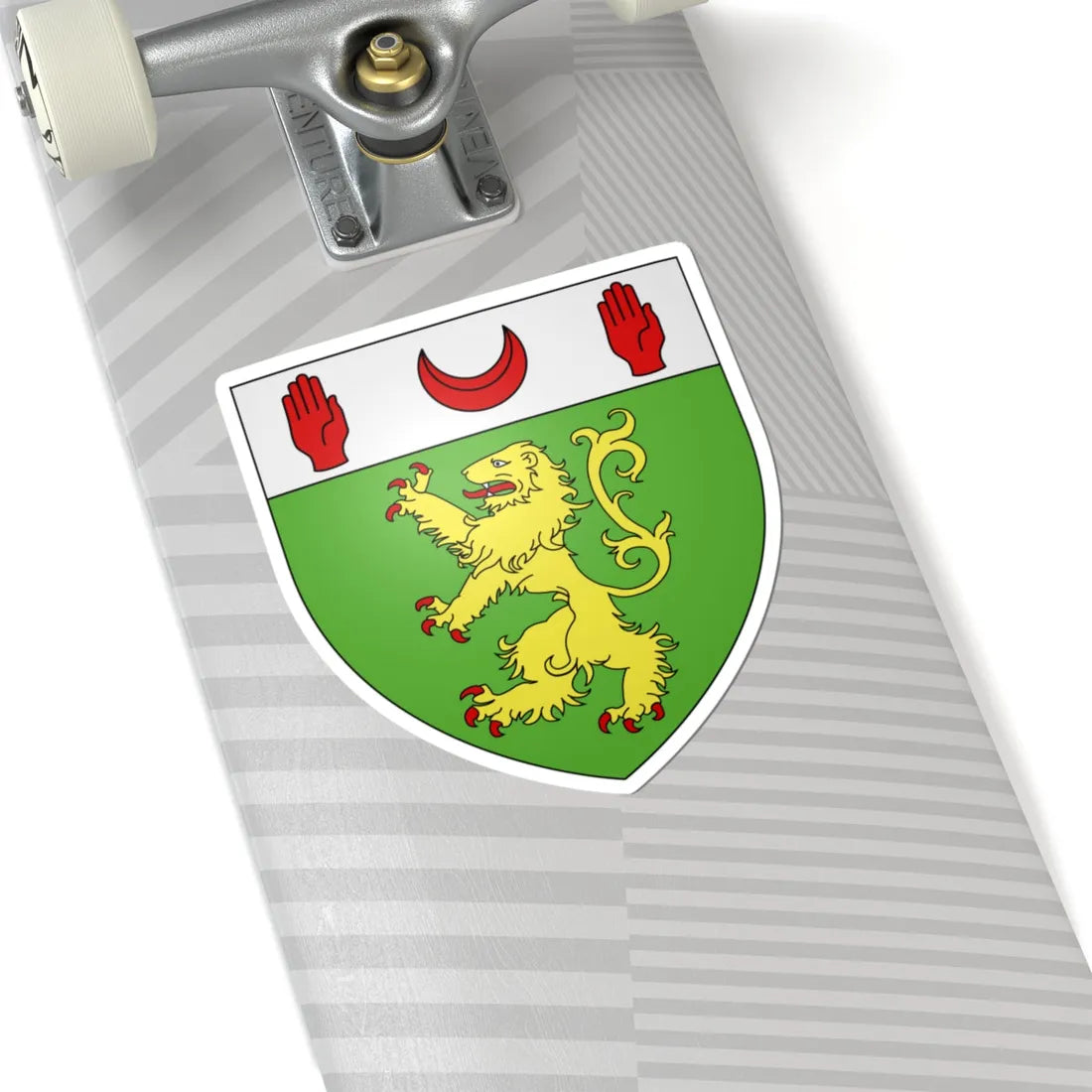 Arms of MacCartan (Ireland) (Coat of Arms) STICKER Vinyl Kiss-Cut Decal - The Sticker Space