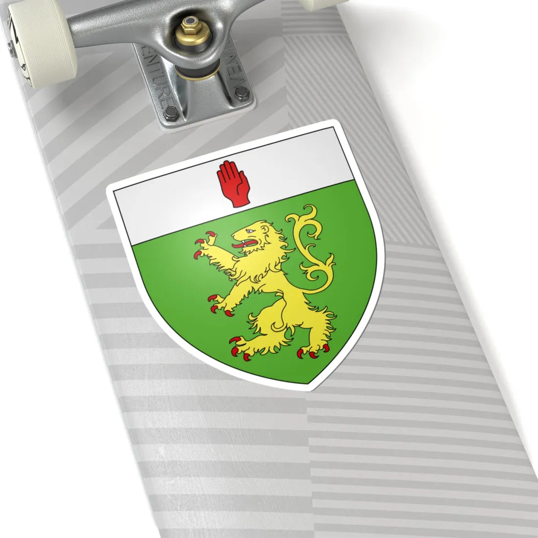 Arms of McGuinness (Ireland) (Coat of Arms) STICKER Vinyl Kiss-Cut Decal - The Sticker Space