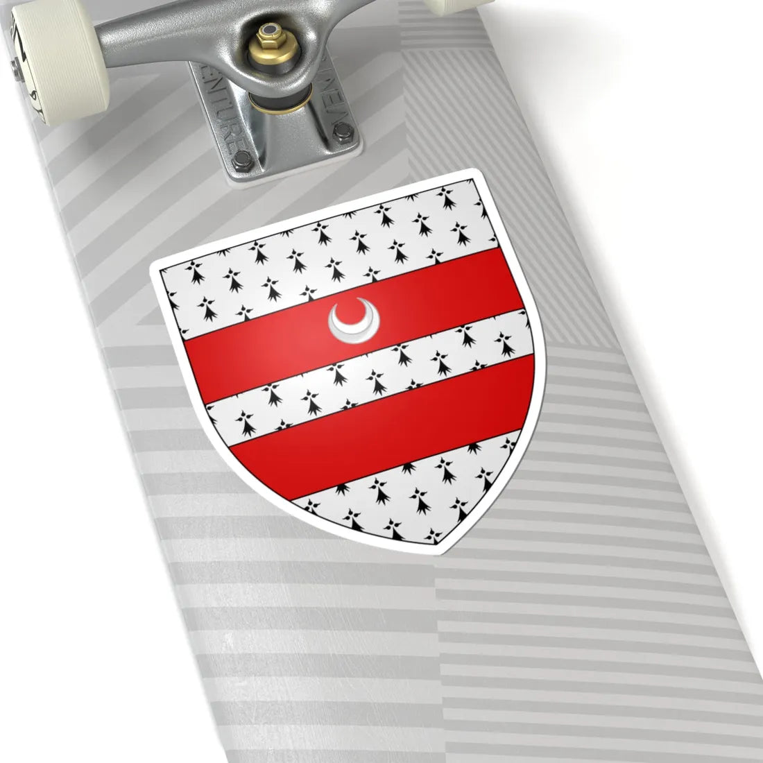 Arms of Nugent Earl Nugent (Ireland) (Coat of Arms) STICKER Vinyl Kiss-Cut Decal - The Sticker Space