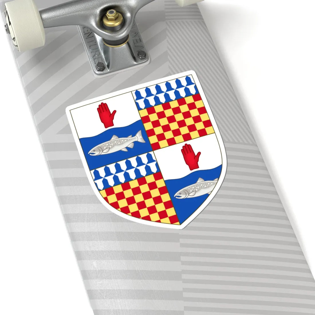 Arms of ONeill Baron ONeill (Ireland) (Coat of Arms) STICKER Vinyl Kiss-Cut Decal - The Sticker Space