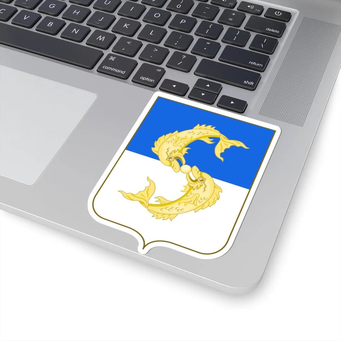 Arms of saluzzo (Italy) (Coat of Arms) STICKER Vinyl Kiss-Cut Decal - The Sticker Space