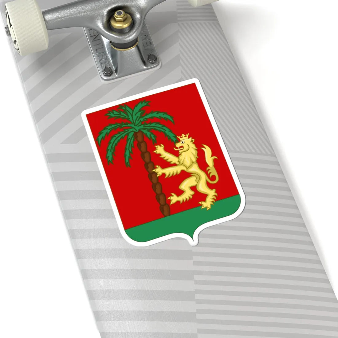Arms of Sanremo (Italy) (Coat of Arms) STICKER Vinyl Kiss-Cut Decal - The Sticker Space