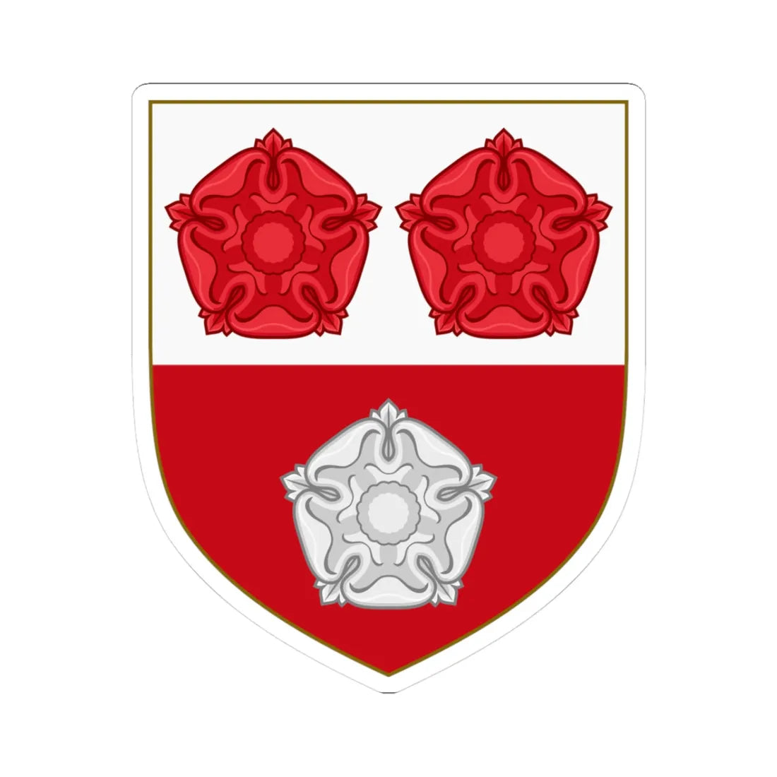 Arms of the City of Southampton Escutcheon Only (England) (Coat of Arms) STICKER Vinyl Kiss-Cut Decal - The Sticker Space