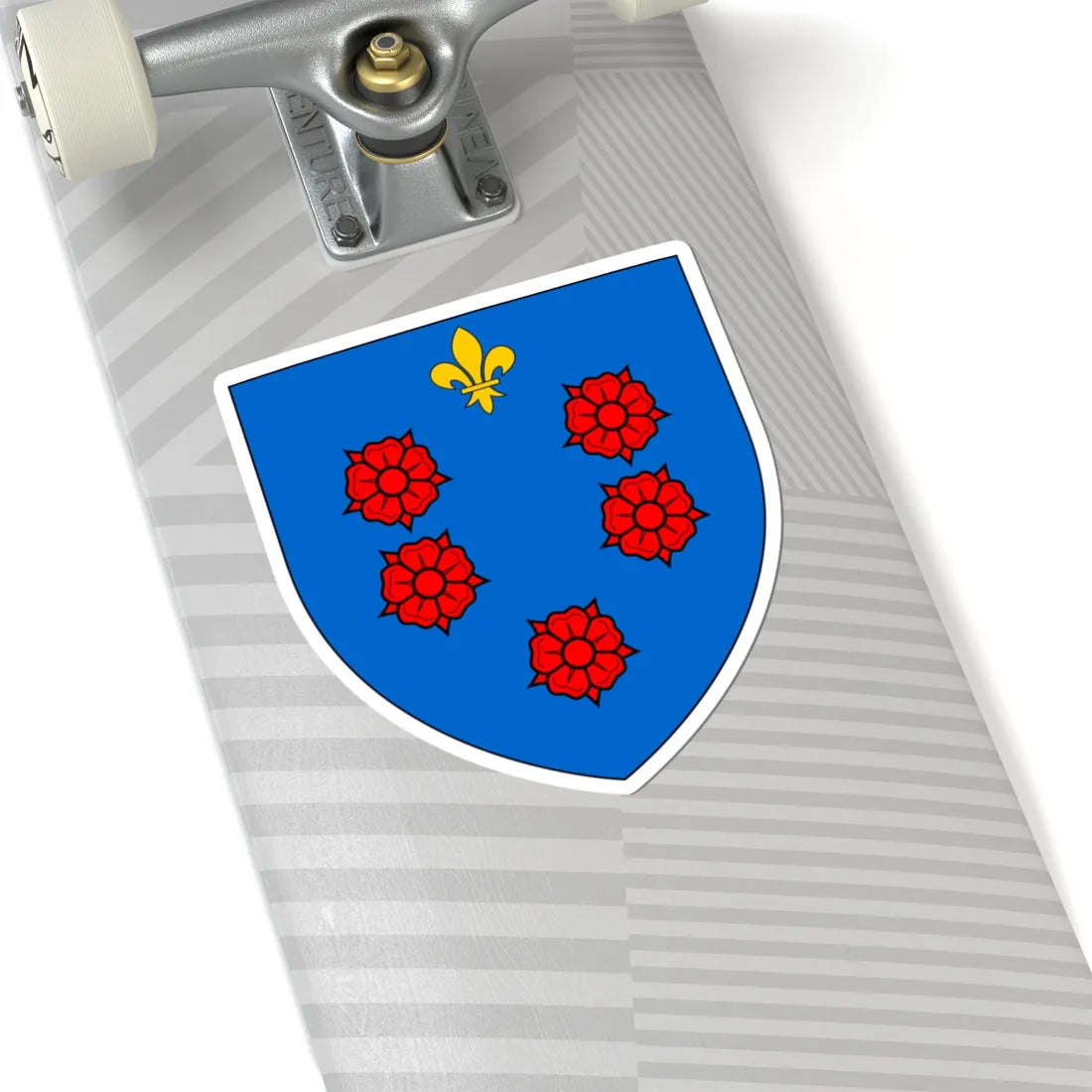 Arms of the Giacomelli family - variation 03 (Italy) (Coat of Arms) STICKER Vinyl Kiss-Cut Decal - The Sticker Space