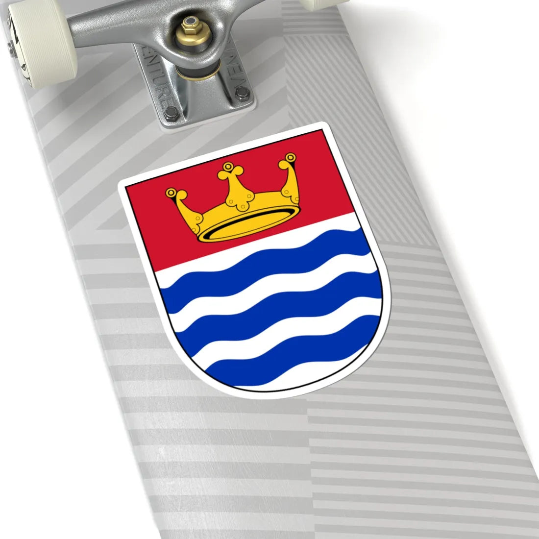 Arms of the Greater London Council (England) (Coat of Arms) STICKER Vinyl Kiss-Cut Decal - The Sticker Space
