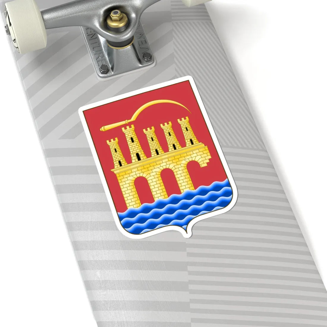 Arms of Trapani (Italy) (Coat of Arms) STICKER Vinyl Kiss-Cut Decal - The Sticker Space