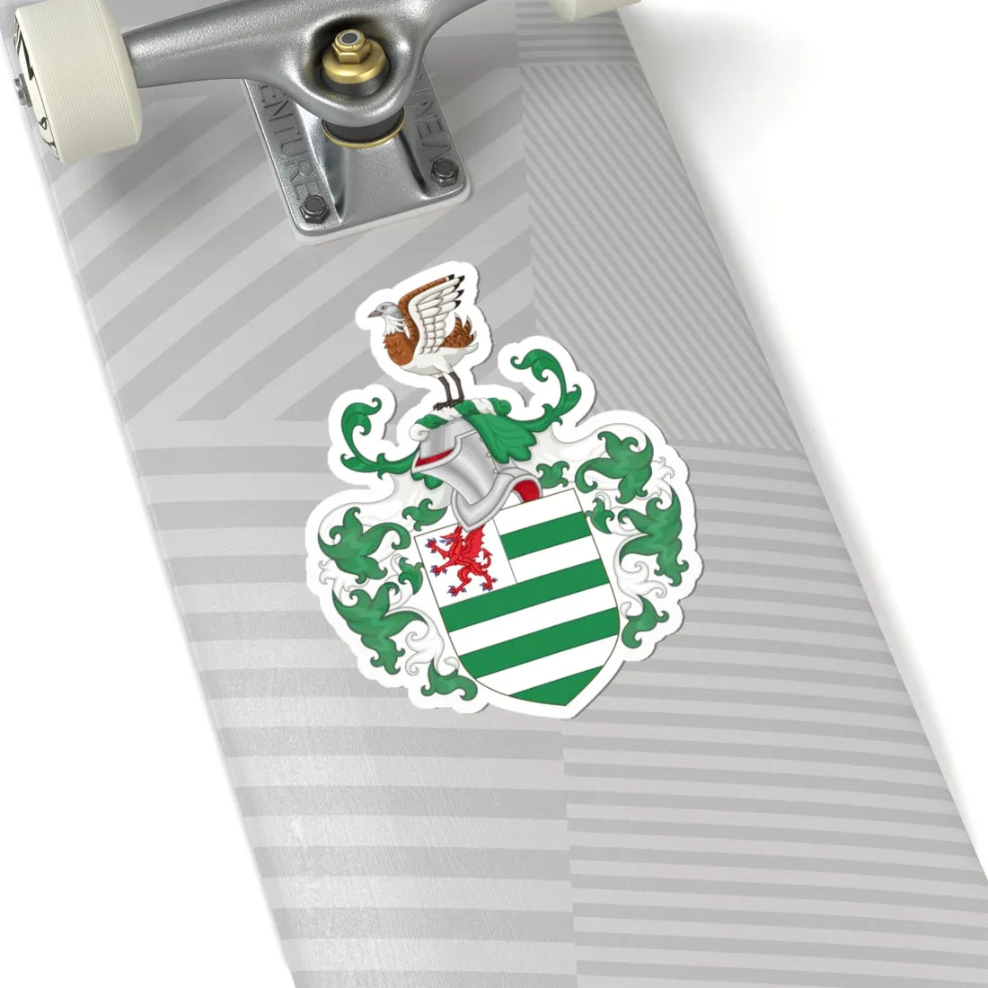 Arms of Wiltshire County Council (England) (Coat of Arms) STICKER Vinyl Kiss-Cut Decal - The Sticker Space