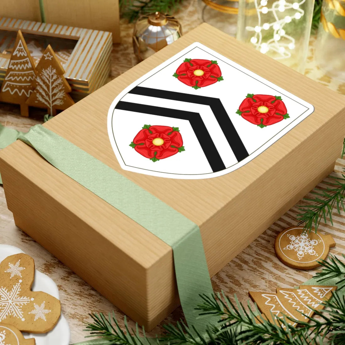 Arms of Wykeham (England) (Coat of Arms) STICKER Vinyl Kiss-Cut Decal - The Sticker Space