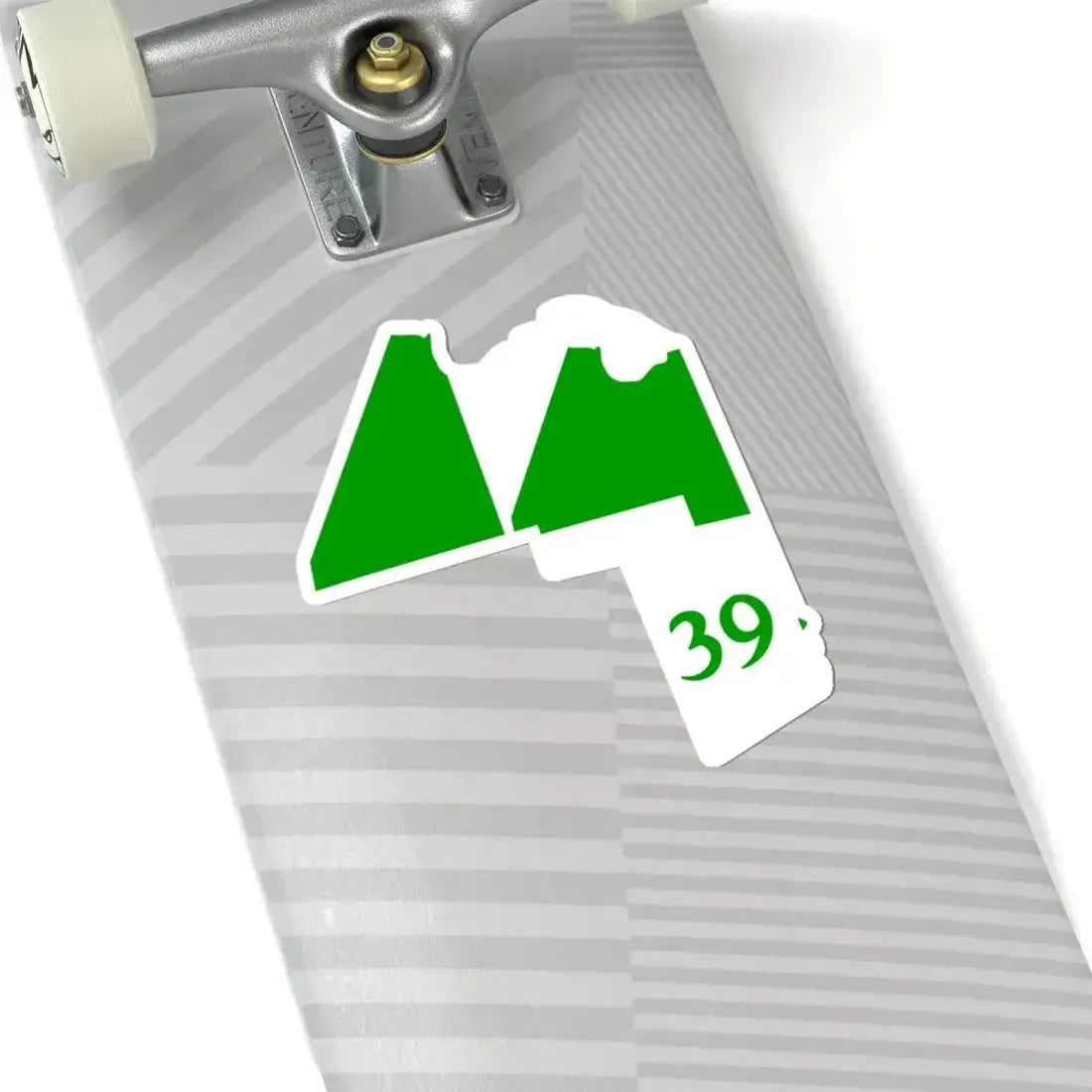 Aroostook County Flag Map (United States) STICKER Vinyl Kiss-Cut Decal - The Sticker Space