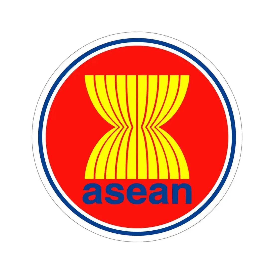 Association of Southeast Asian Nations ASEAN STICKER Vinyl Die-Cut Decal - The Sticker Space