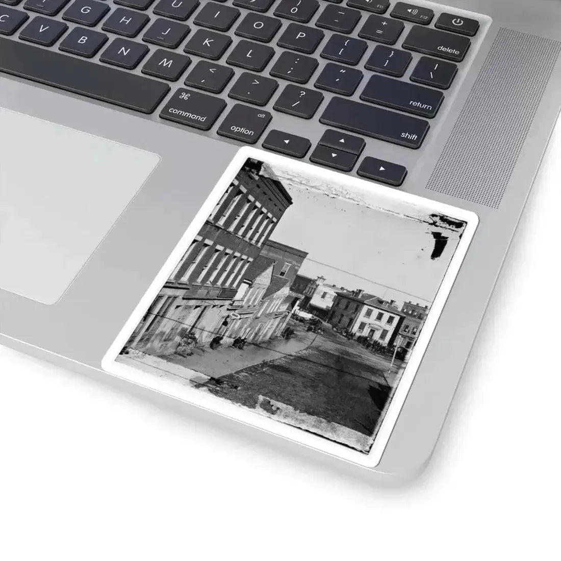 Atlanta, Ga. View on Whitehall Street (U.S. Civil War) STICKER Vinyl Kiss-Cut Decal - The Sticker Space