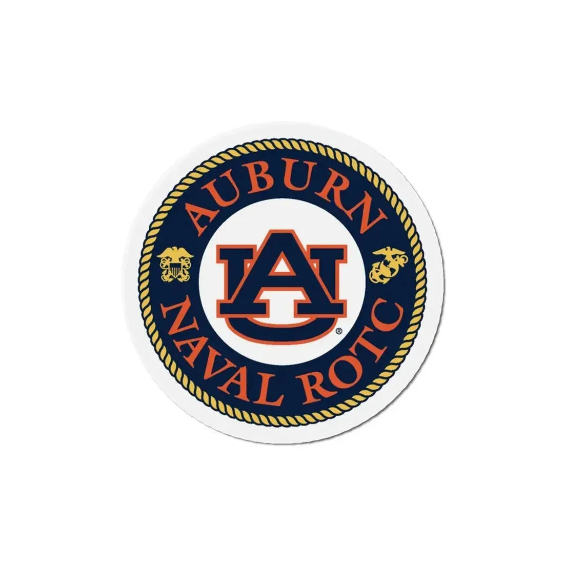 Auburn University NROTC (U.S. Navy) Refrigerator Magnet - The Sticker Space