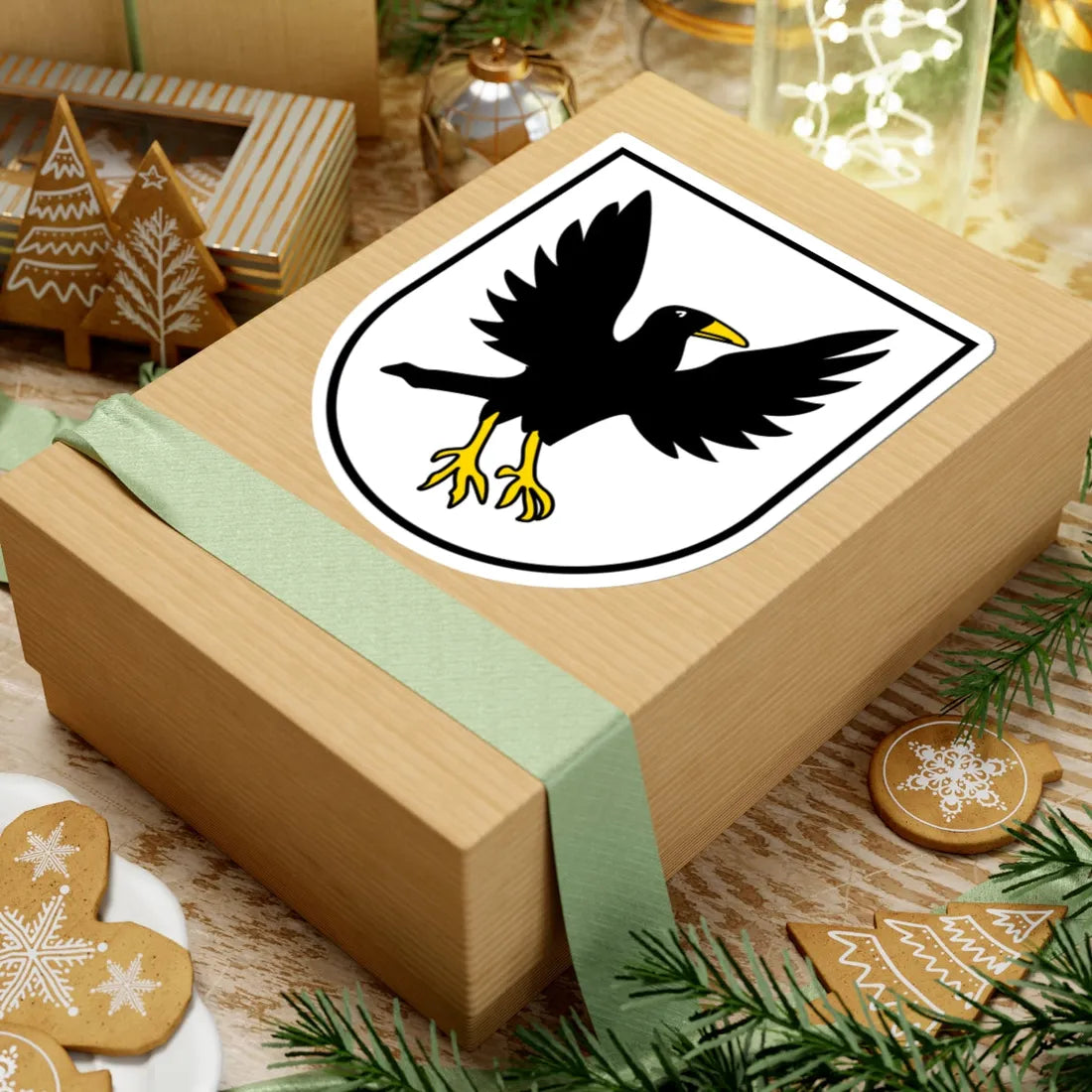 AUT Ehrenhausen COA (Austria) (Coat of Arms) STICKER Vinyl Kiss-Cut Decal - The Sticker Space