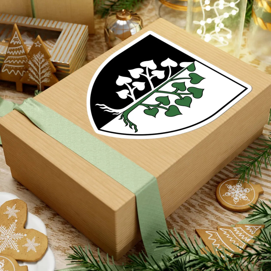 AUT Ladendorf COA (Austria) (Coat of Arms) STICKER Vinyl Kiss-Cut Decal - The Sticker Space