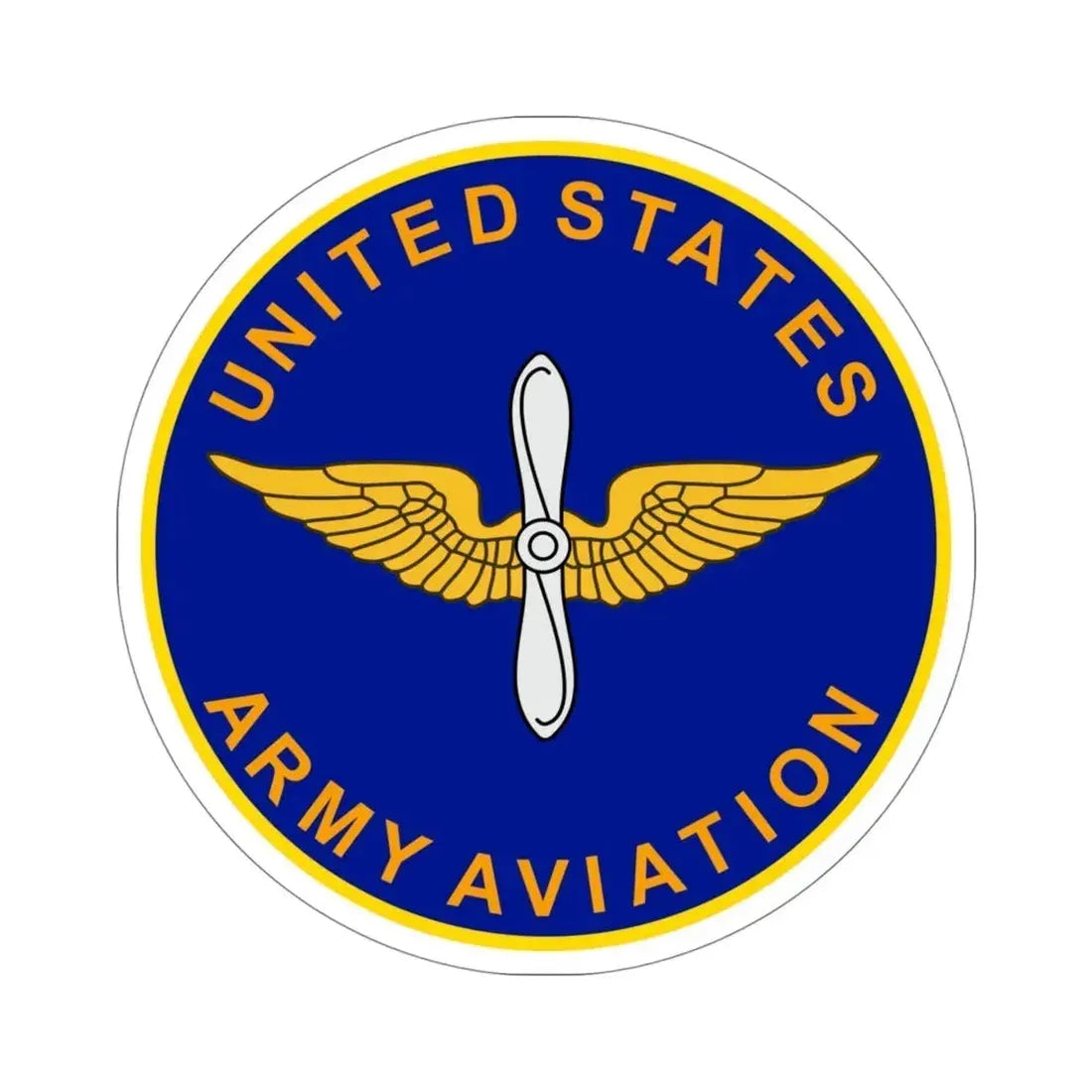 Aviation Branch (U.S. Army) STICKER Vinyl Die-Cut Decal - The Sticker Space