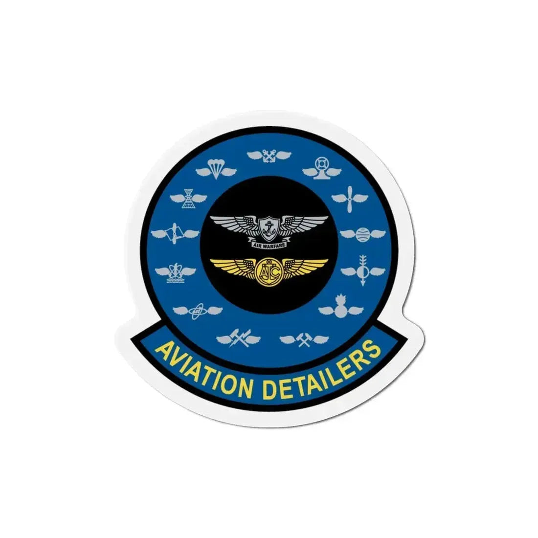 Aviation Detailers (U.S. Navy) Refrigerator Magnet - The Sticker Space