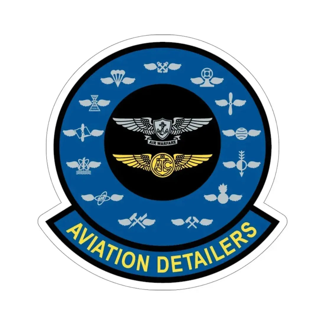 Aviation Detailers (U.S. Navy) STICKER Vinyl Die-Cut Decal - The Sticker Space