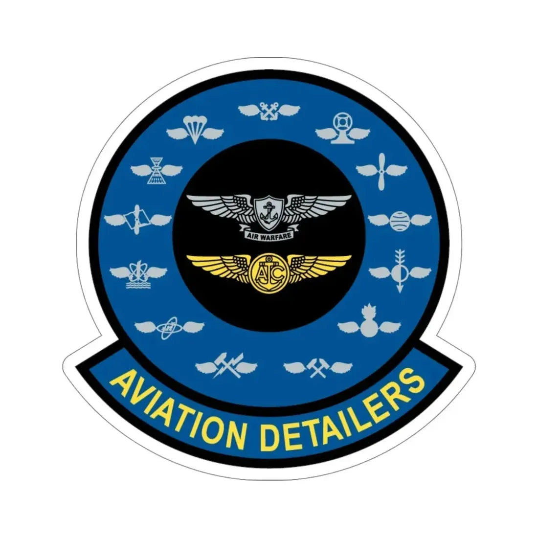 Aviation Detailers (U.S. Navy) STICKER Vinyl Die-Cut Decal - The Sticker Space