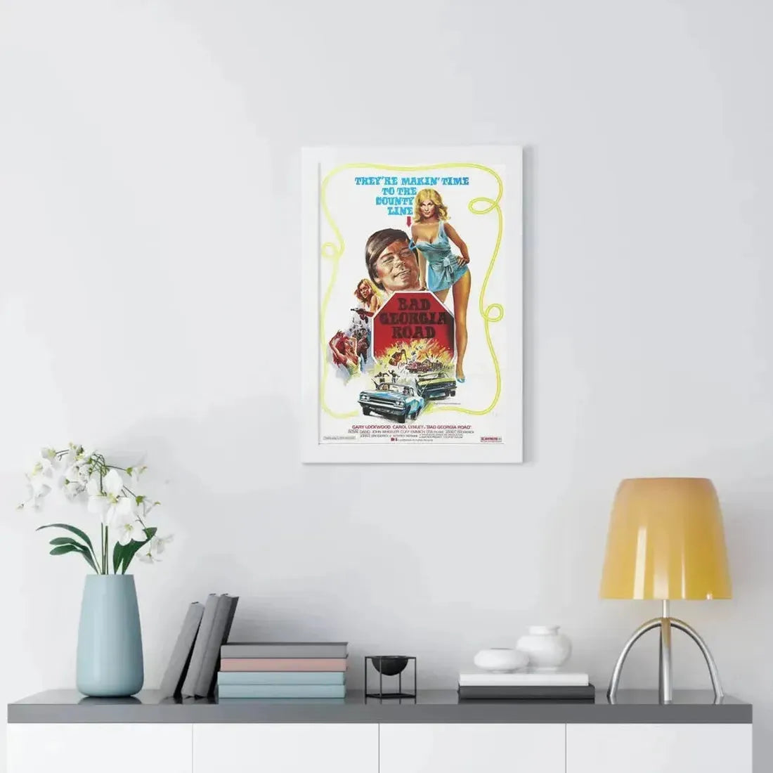 BAD GEORGIA ROAD 1977 - Framed Movie Poster - The Sticker Space